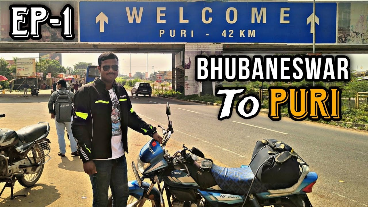 Finally Puri Jagannath temple Solo ride starts || Bhubaneswar to Puri temple🥰 || Episode-1