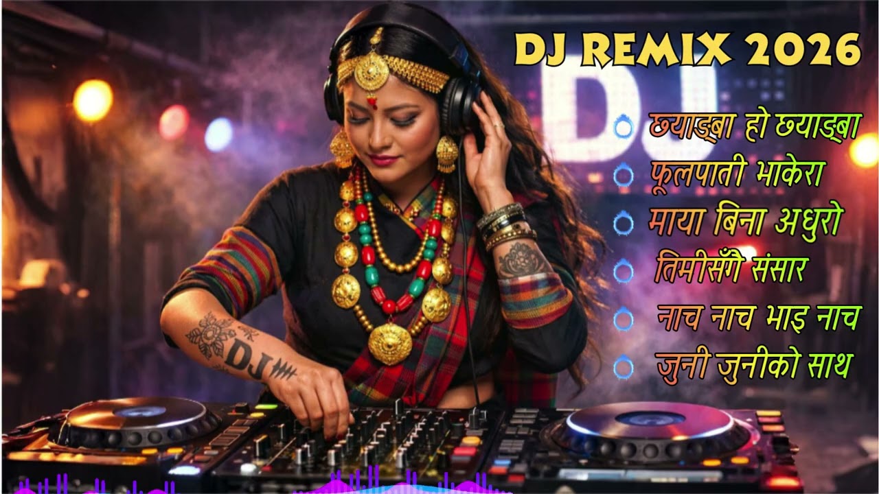 DJ Remix 2026 🔥 | Nepali Party Dance Song | Superhit Lok Remix