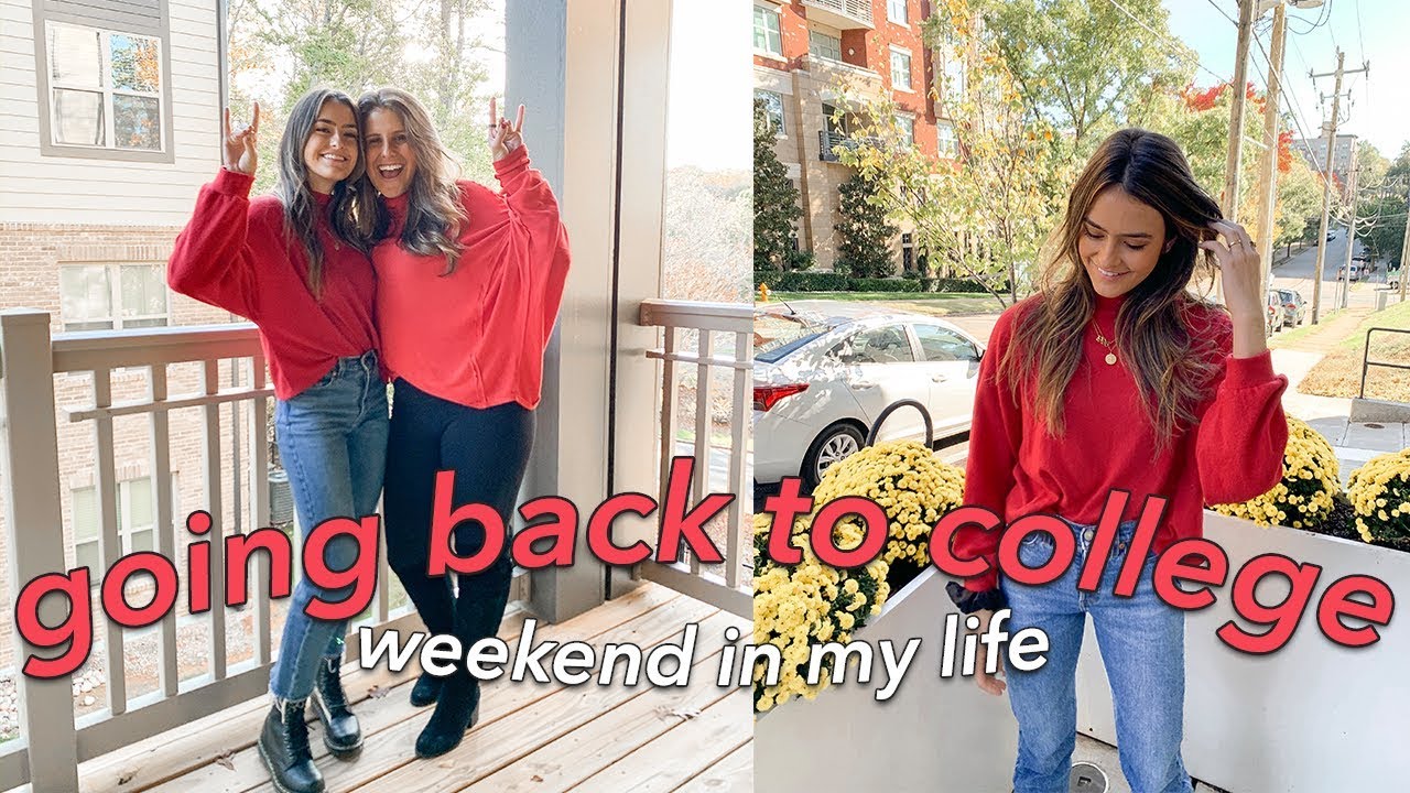 I WENT BACK TO COLLEGE: NC State Weekend In My Life