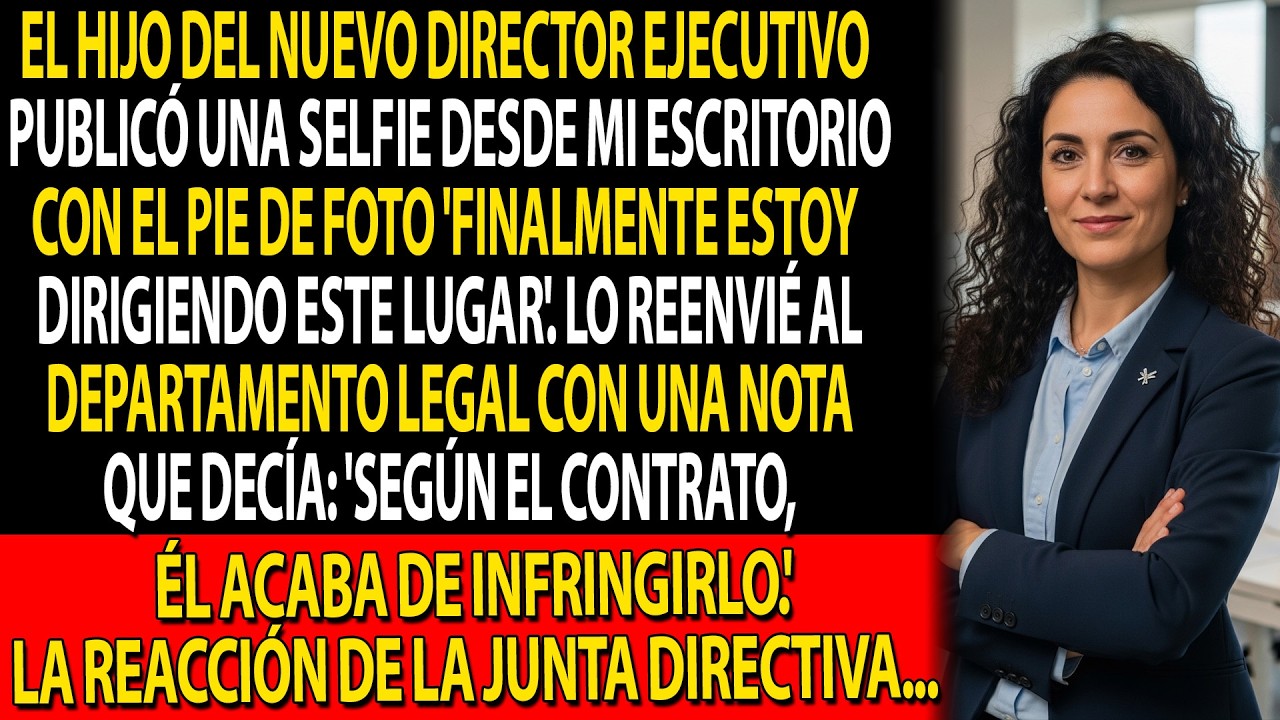 Mi método para castigar el favoritismo del CEO, ¡esperemos a ver! 👀💼