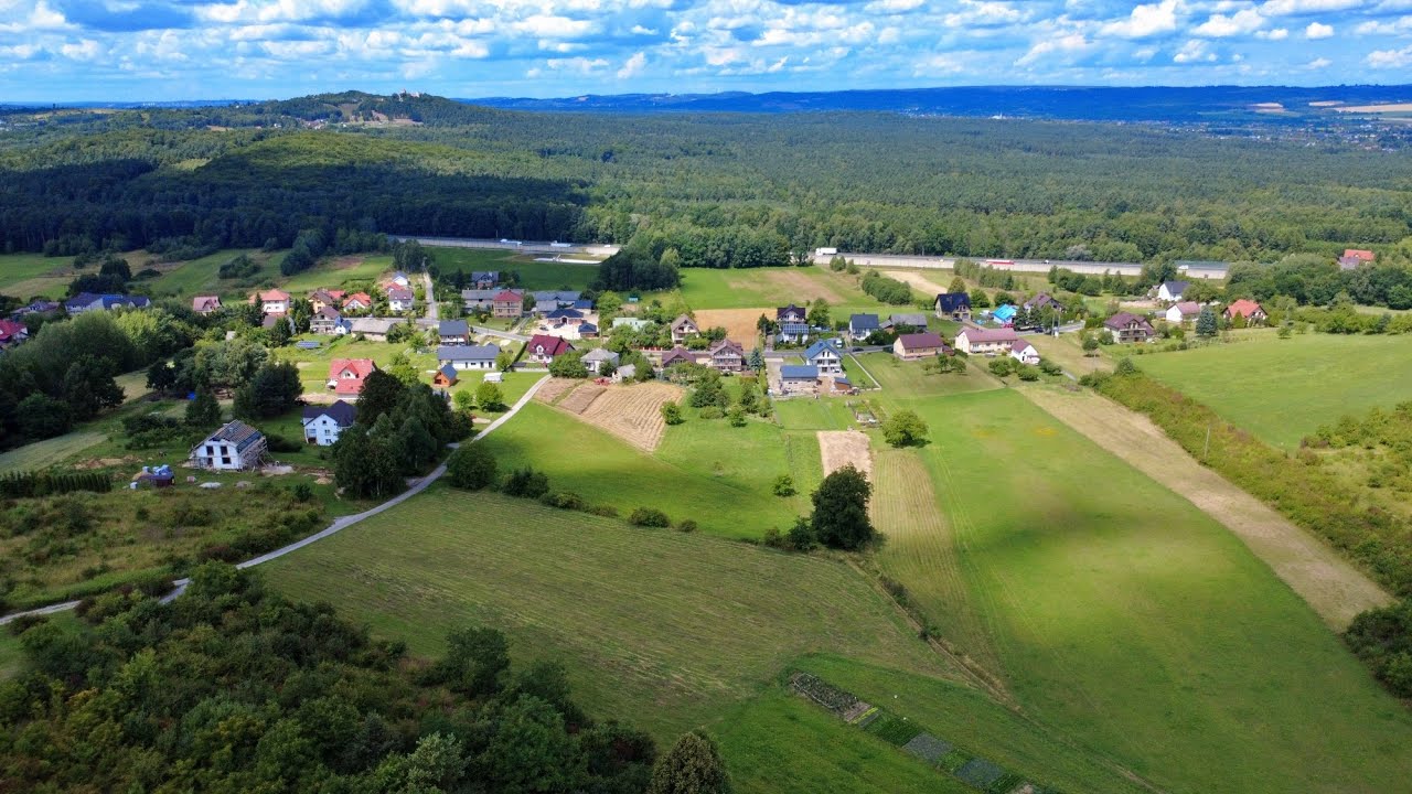 Działka z panoramą na Tenczyński Park Krajobrazowy oraz zamek Tenczyn, Zalas - 55a