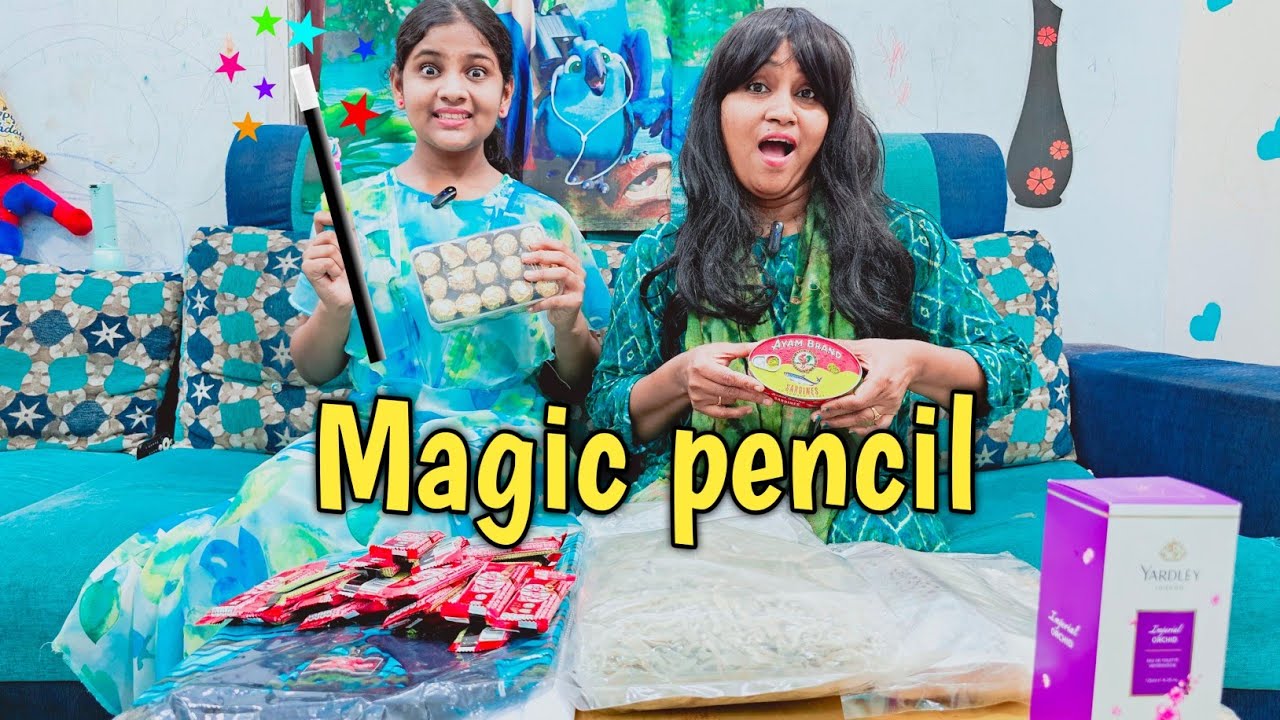 Magic pencil ✏️ ✨️ gift 🎁 | comedy video | funny video | Prabhu sarala lifestyle