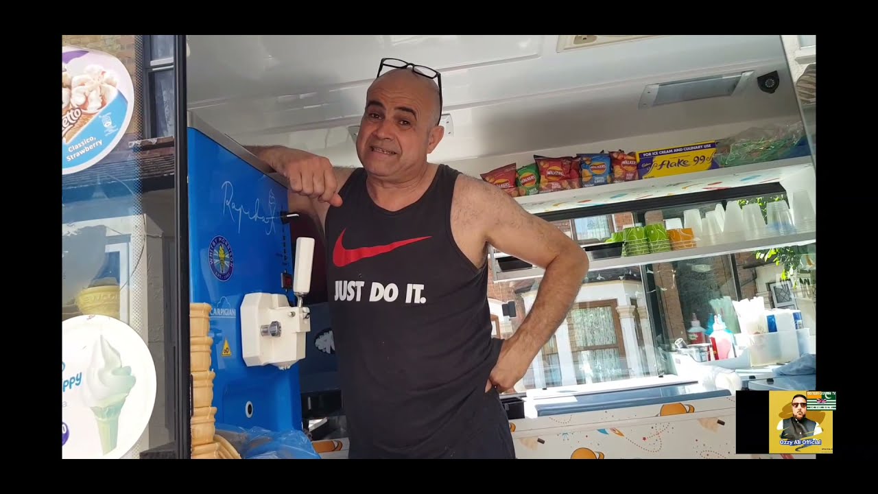 Mr Blue Whippy ice cream van music/chime/plus predicts liverpool vs Chelsea cup final result