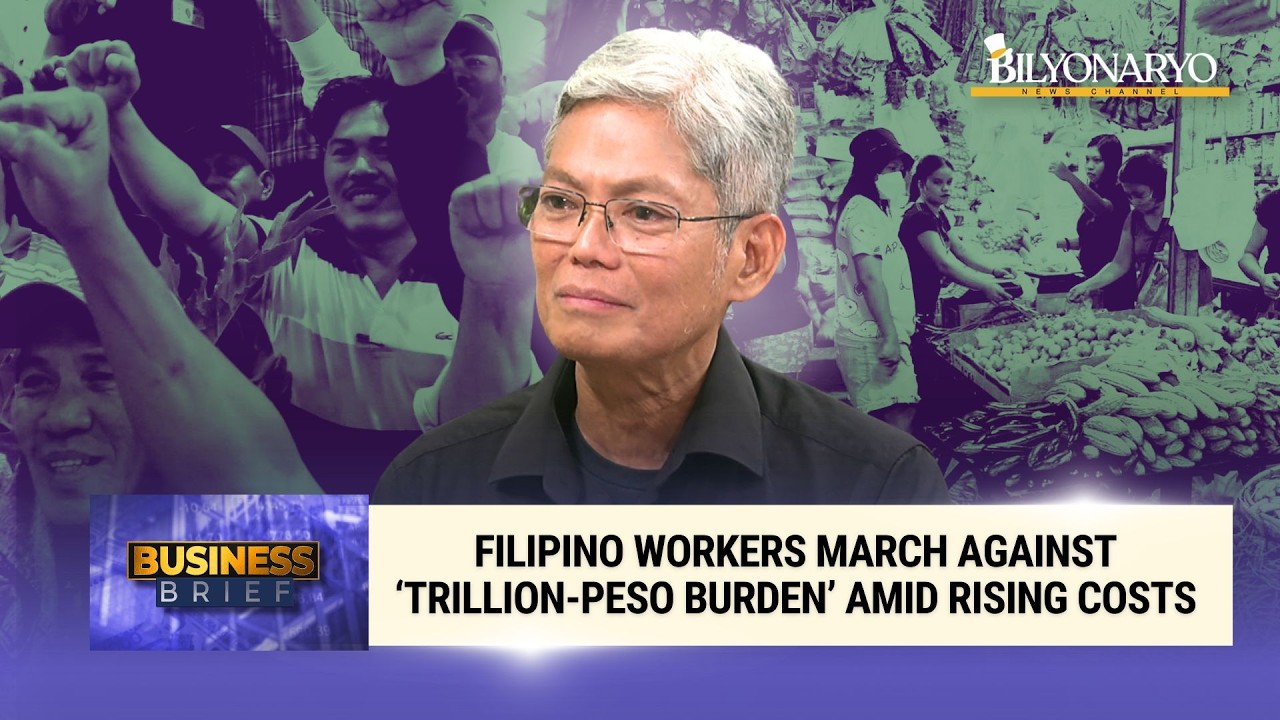 Filipino workers march against ‘trillion-peso burden’ amid rising costs | Josua Mata