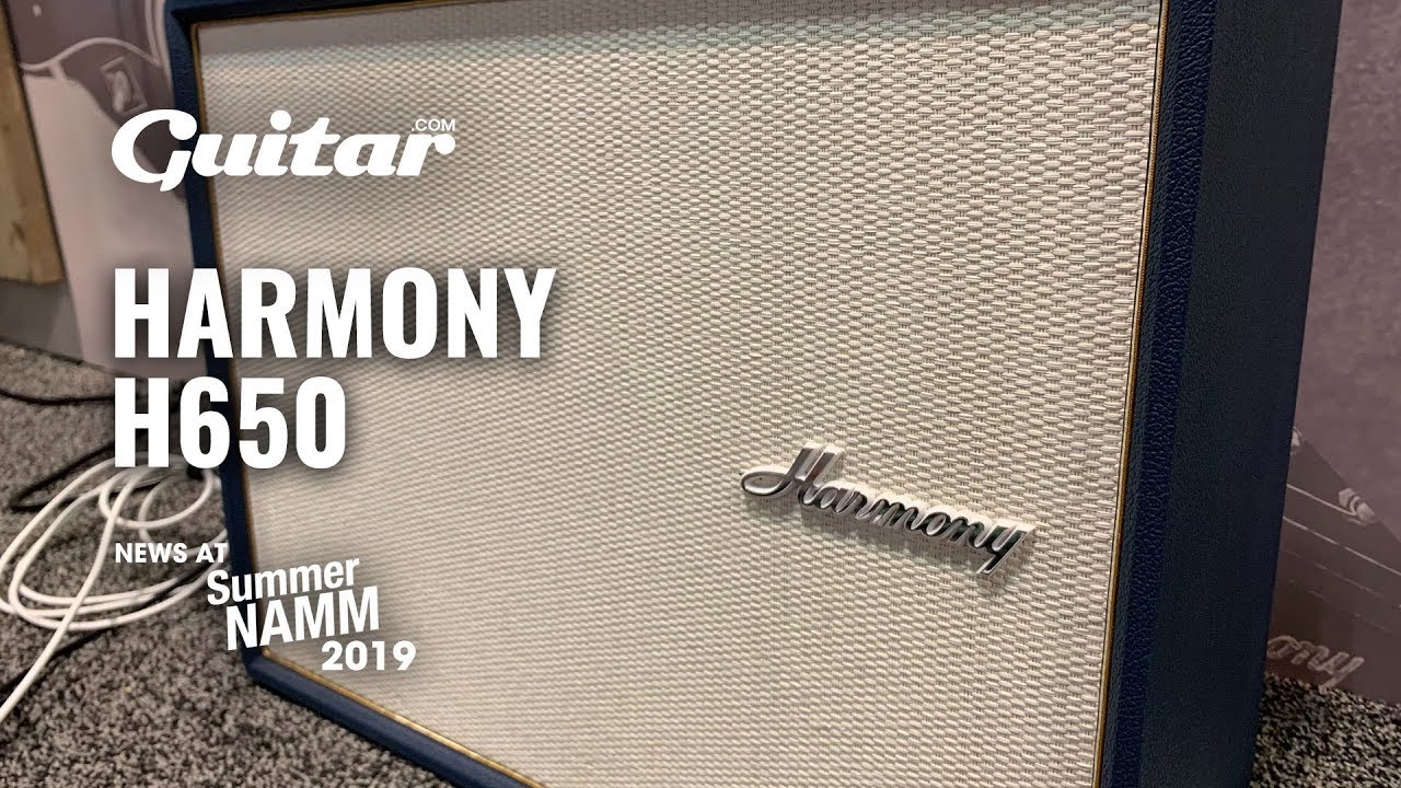 Mark Johnston demos the Harmony 650 amp #SNAMM2019