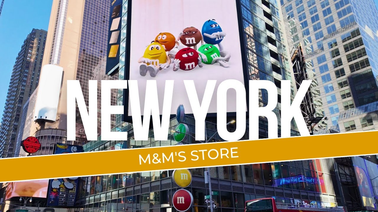 Inside M&M'S STORE New York City - Times Square Walking Tour