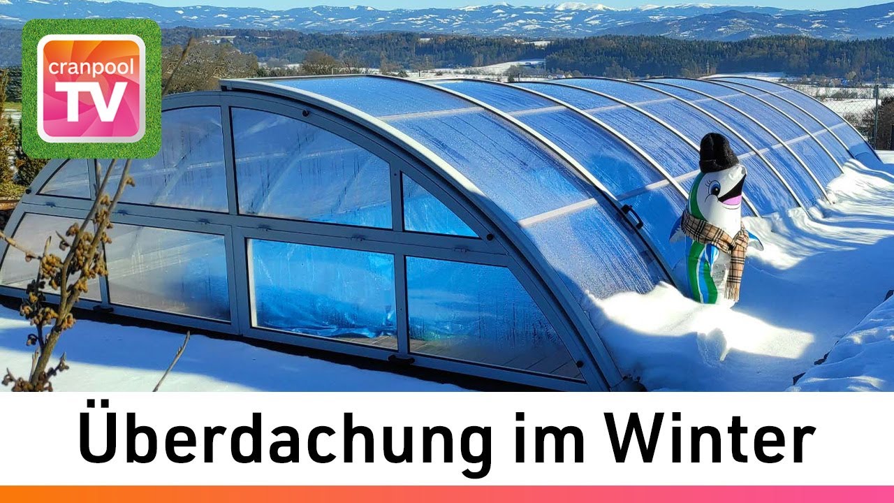 Wie wintere ich meine Poolüberdachung ein?