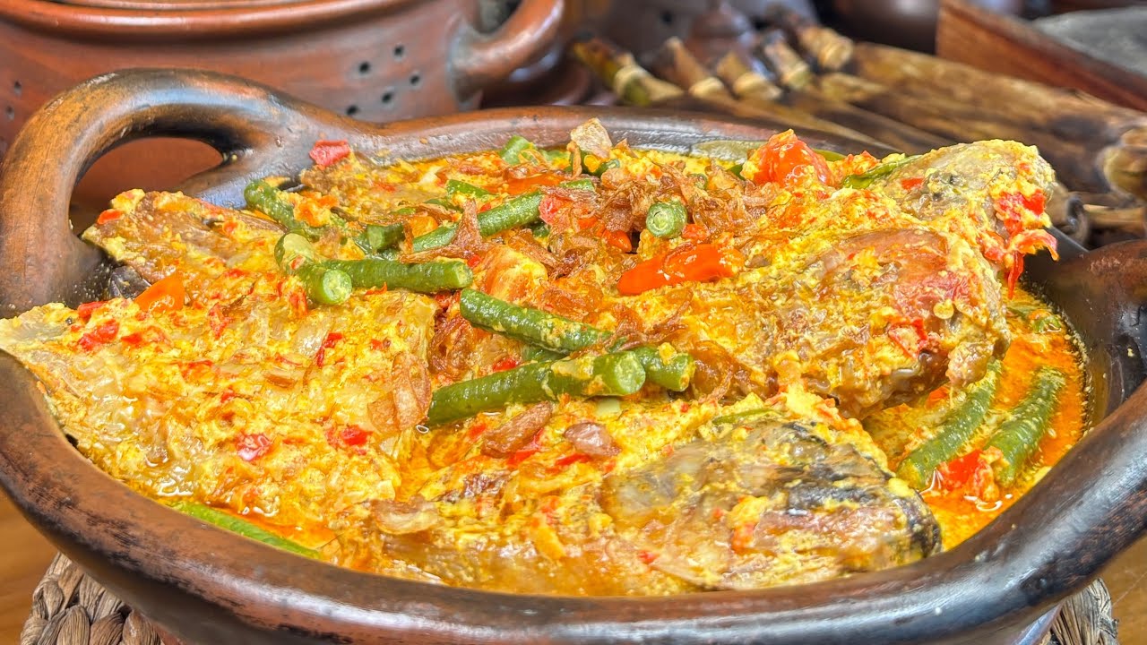 GULAI IKAN NILA PALING ENAK !! Kuah Pekat, Pedas Gurih, Bikin Nambah Terus!