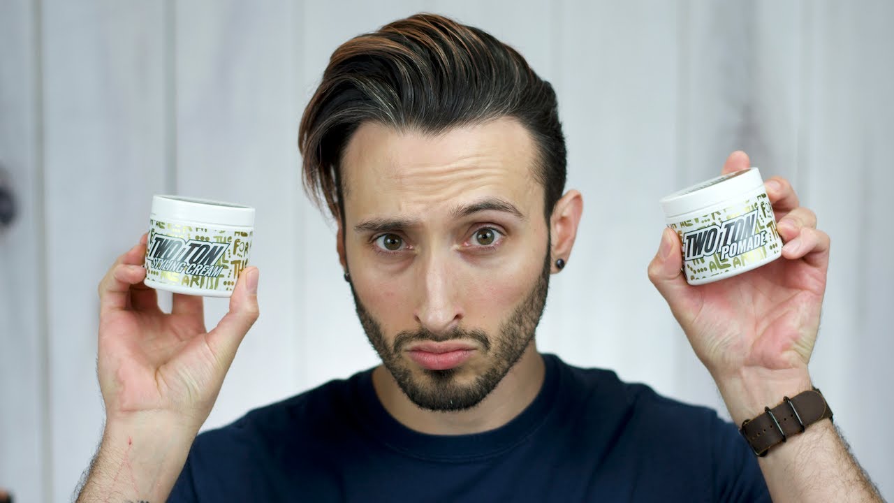 Hanz de Fuko TWO TON Styling Cream & Pomade | Demo & Review