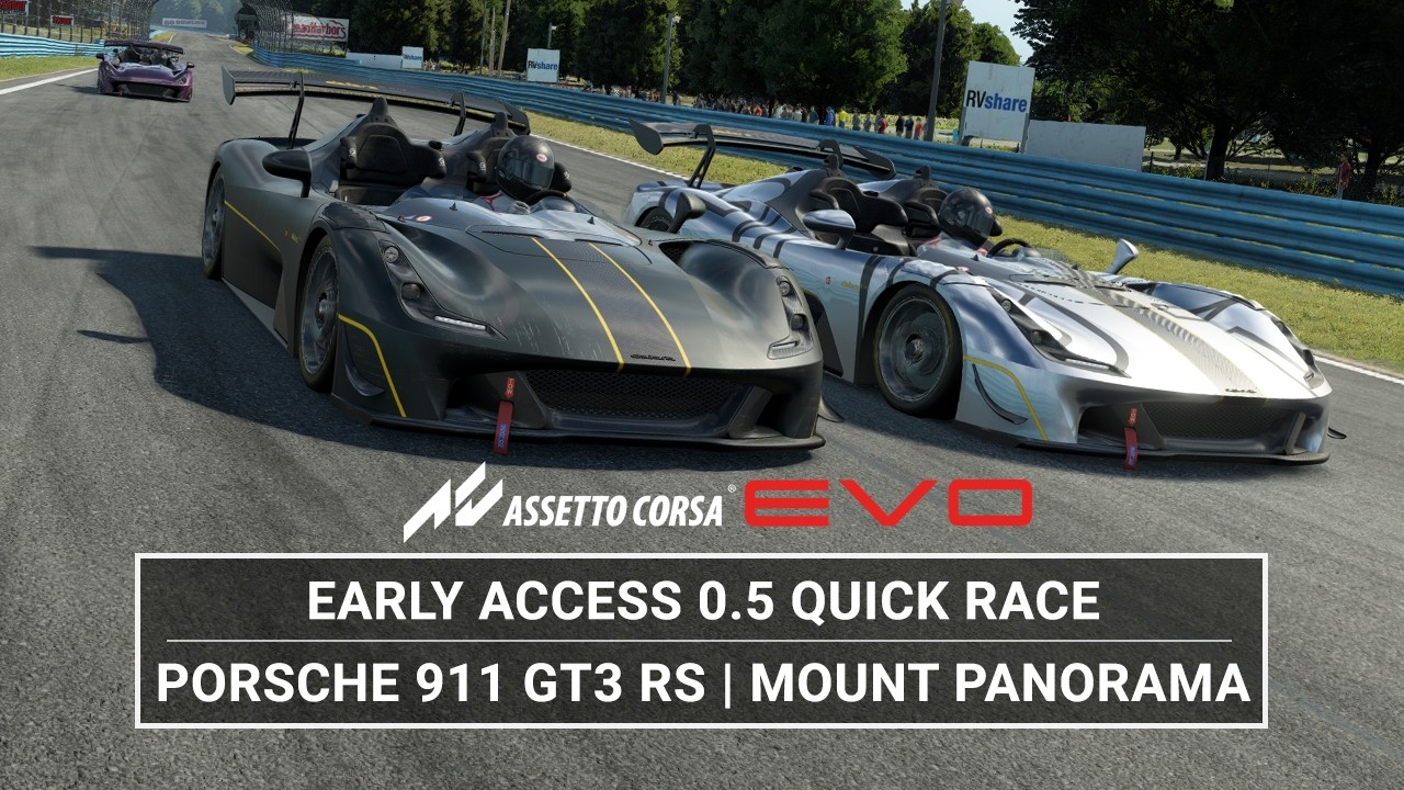 Assetto Corsa Evo EA 0.5: Graphics presets RTX 3060Ti 1440p & i5-9600K