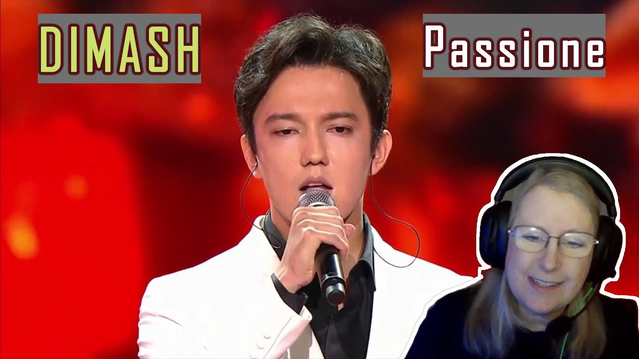 DIMASH   Passione Reaction
