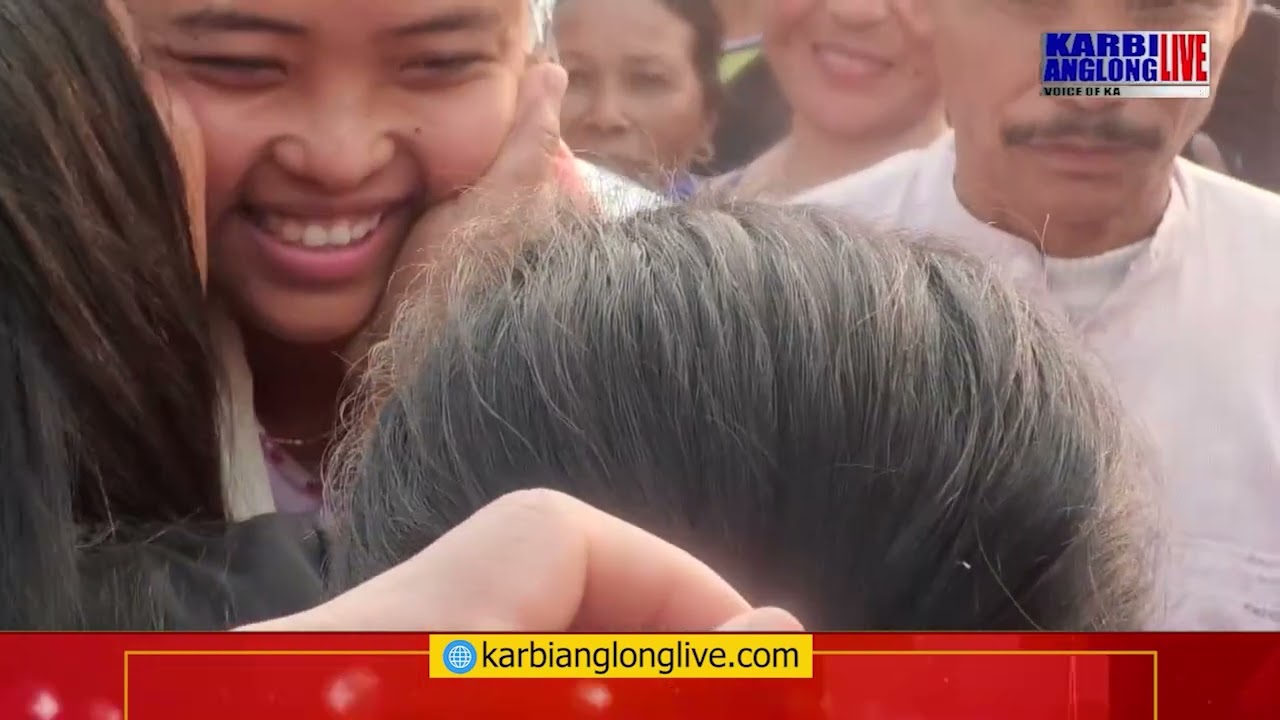 Prime minister parade along guard of honour mate best commander Gracy marak aphan kangthum karne