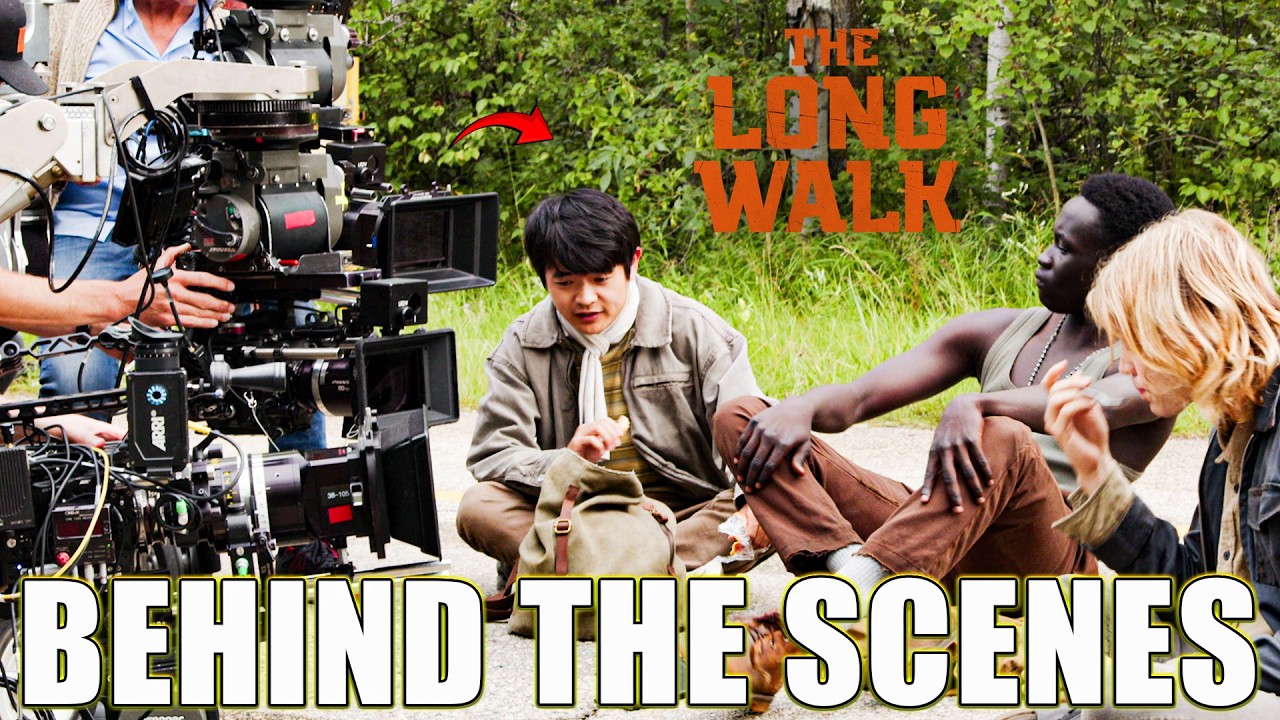 Making Of THE LONG WALK - Behind The Scenes With the Cast