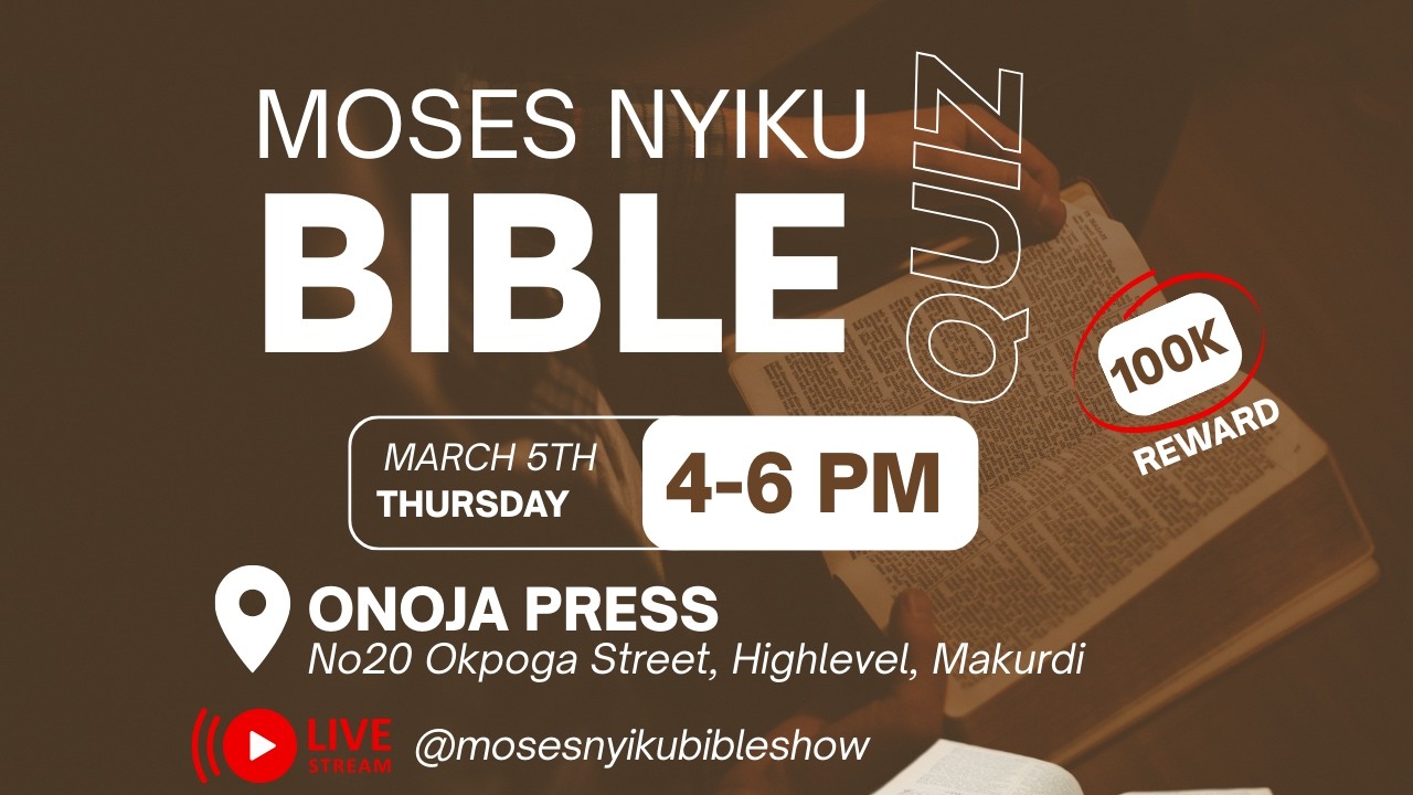 LIVE MOSES NYIKU BIBLE SHOW