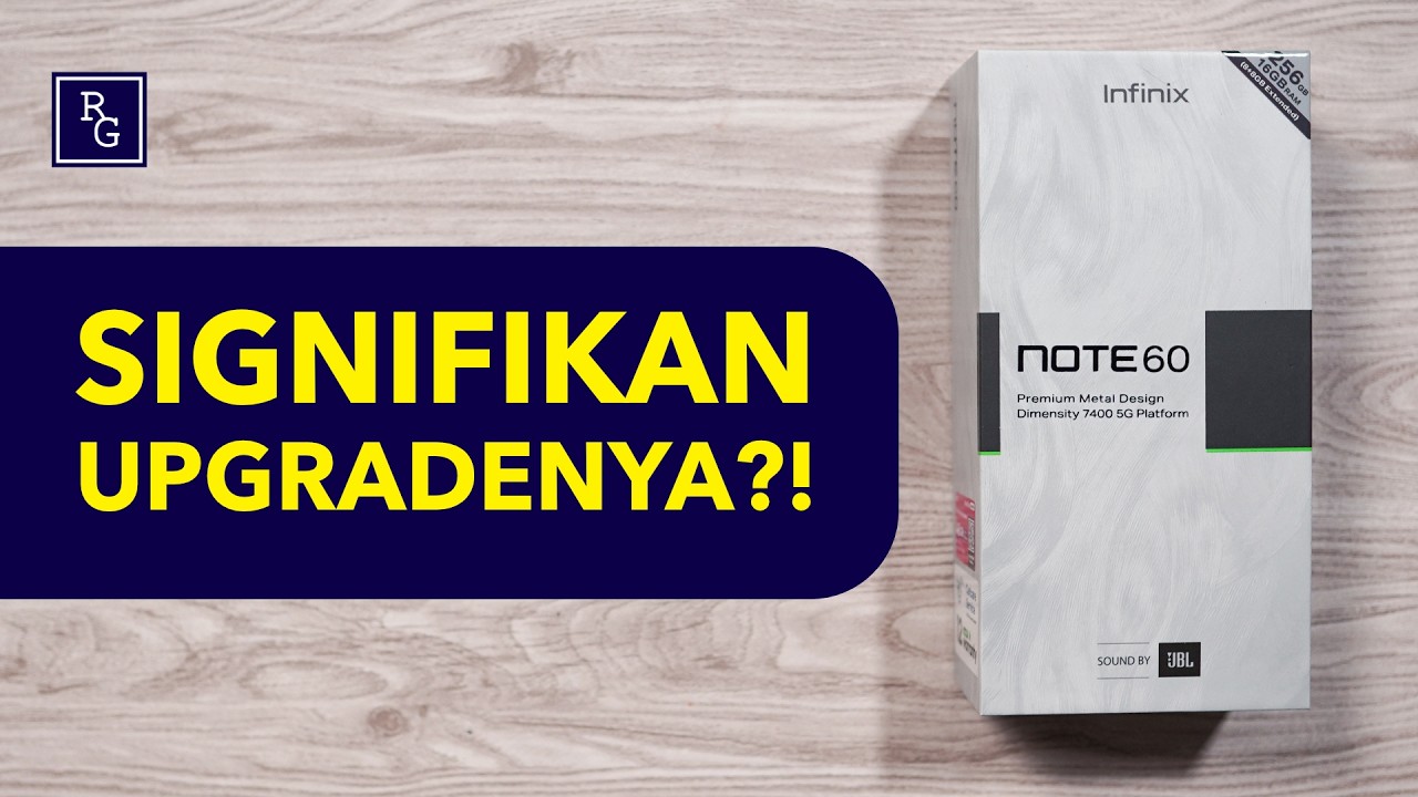 Naik Kelas Signifikan ?! - Unboxing Infinix Note 60 Resmi Indonesia