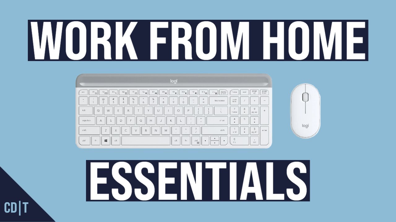 Work from Home with WHISPER QUIET clicks - Logitech MK470 Mouse and Keyboard Combo