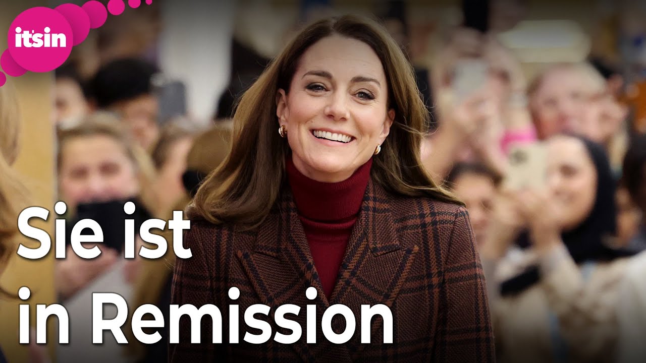 Prinzessin Kate ist in Remission: Große Erleichterung nach Krebskampf  • it's in