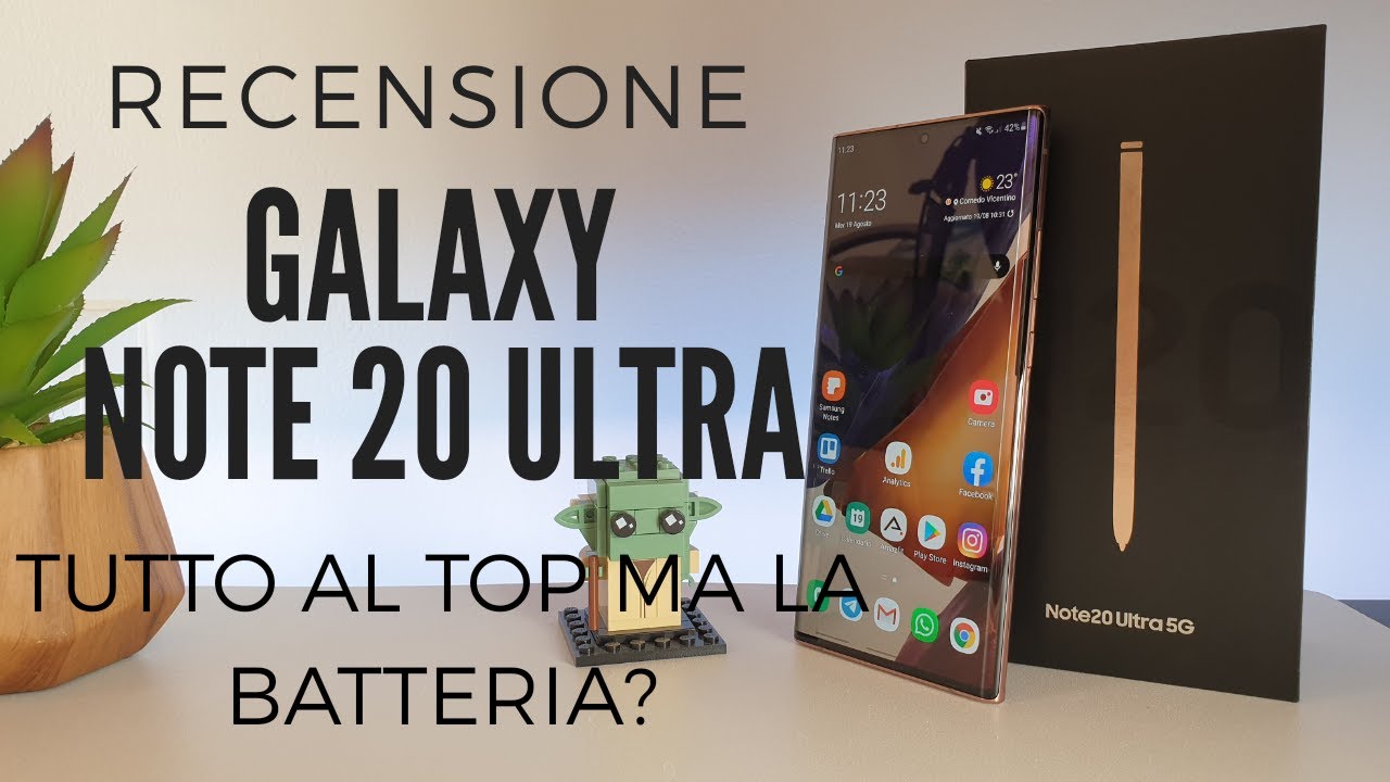 Recensione Galaxy Note 20 Ultra: TUTTO AL TOP MA LA BATTERIA?