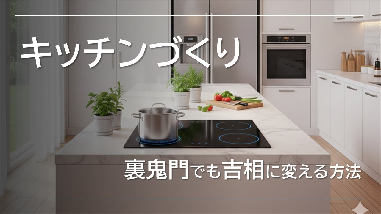 換気扇を回すだけじゃダメ！【カビ・食中毒を徹底排除】現代家相学から学ぶ「幸せを呼ぶキッチン」の作り方