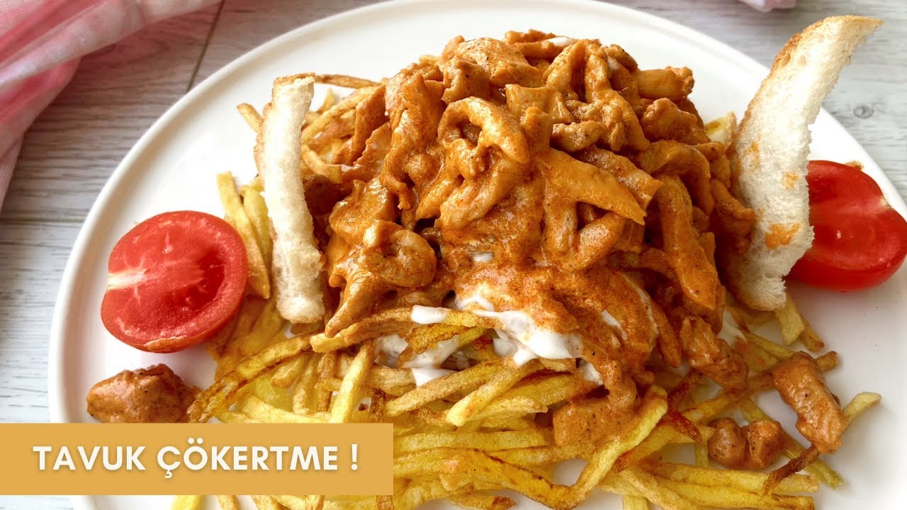 Tavuk Çökertme Nasıl Yapılır ?〡Kremalı Tavuk Çökertme Tarifi !
