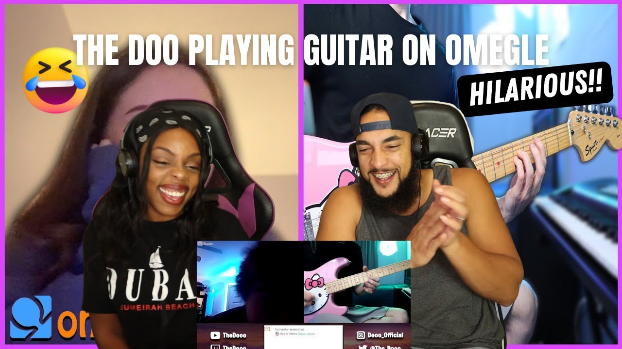 FIRST TIME HEARING The Dooo - Playing Guitar on Omegle but I Pretend I’m a Beginner | 🔥