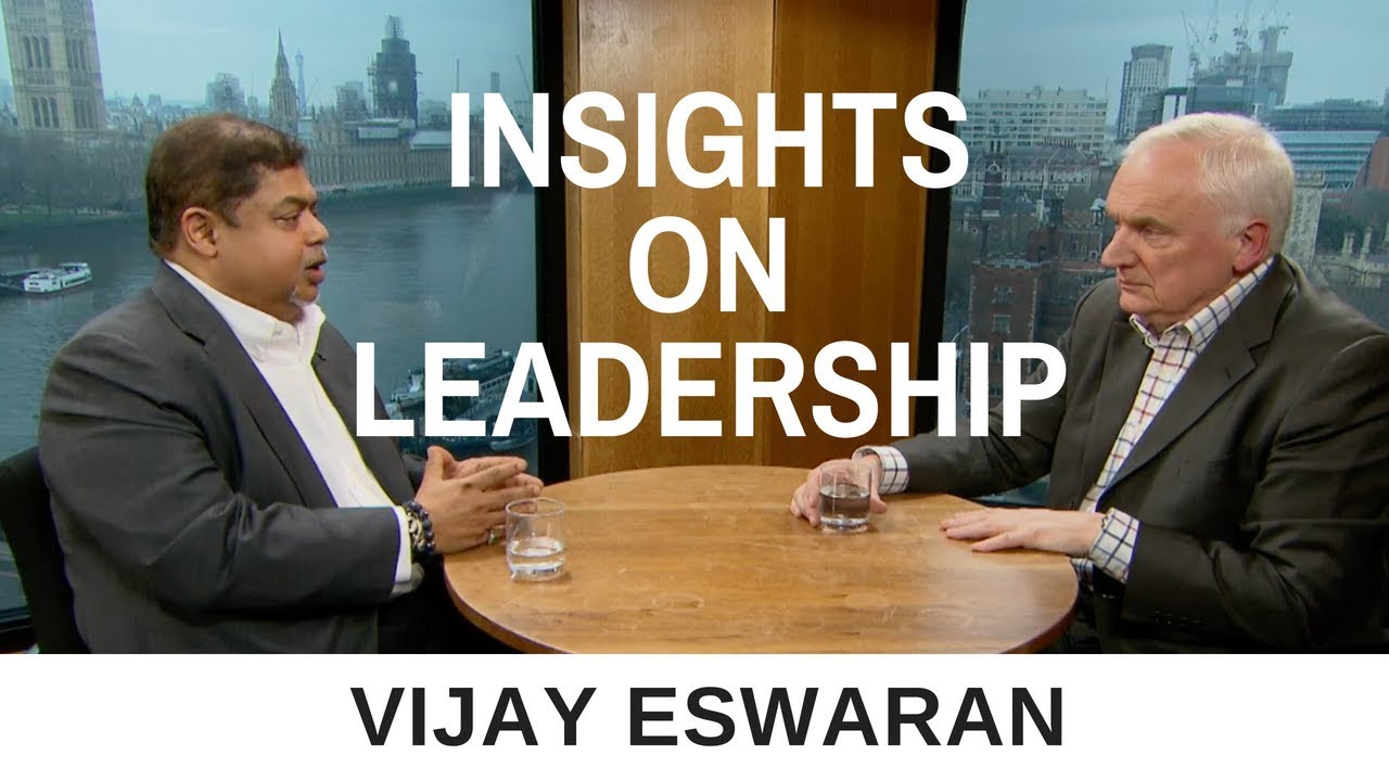 Vijay Eswaran Shares Insights on Leadership