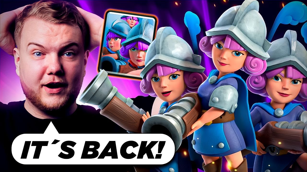 NEW 3 MUSKETEER DECK IS BACK AND UNDEFENDABLE IN CLASH ROYALE!