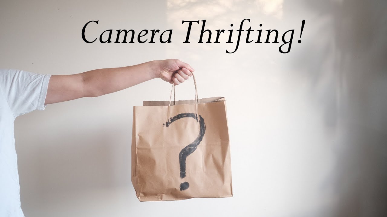 Thrifting for CAMERAS with some Unexpected Finds!