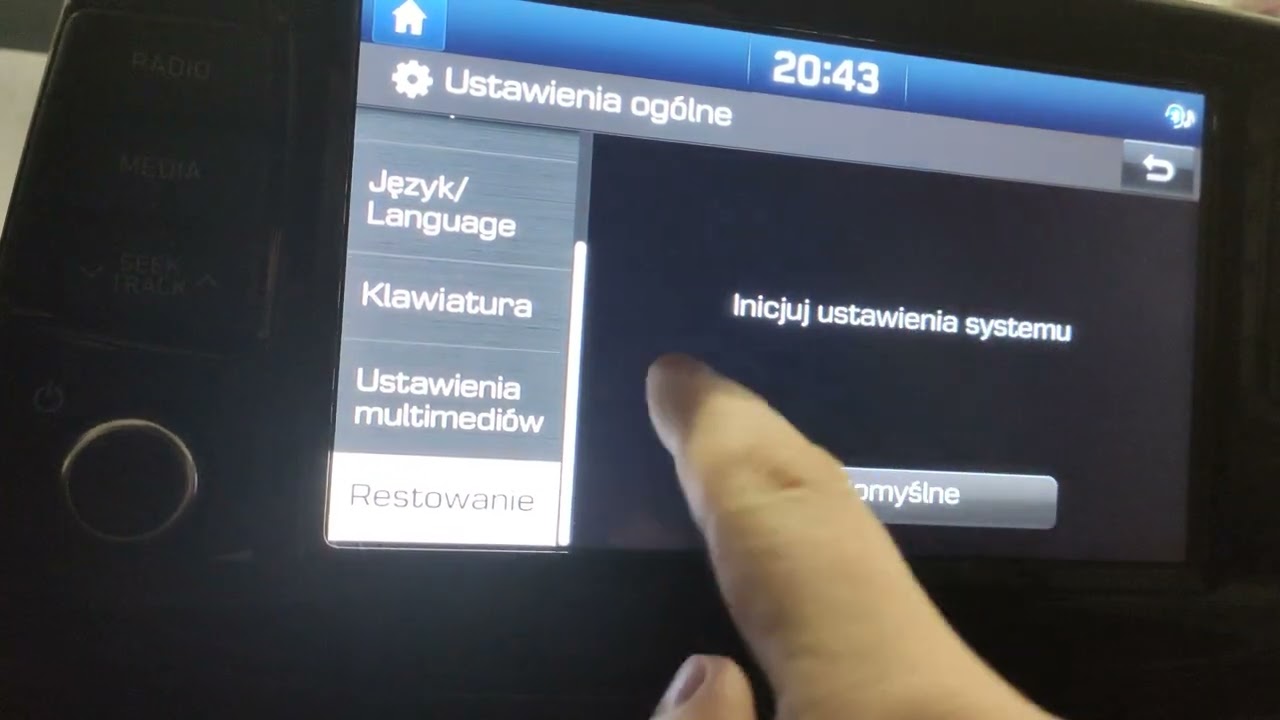 i30 PD 2017 wejście w tryb - engineering mode