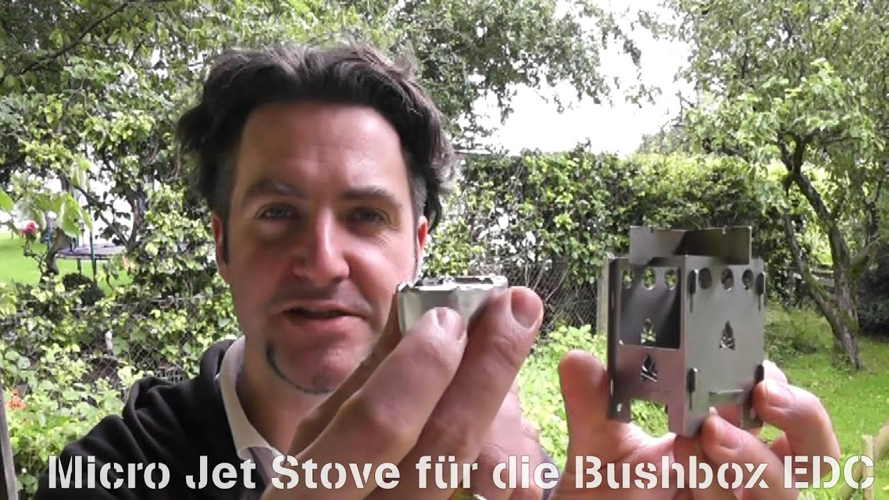 DIY micro jet stove für die Bushbox EDC