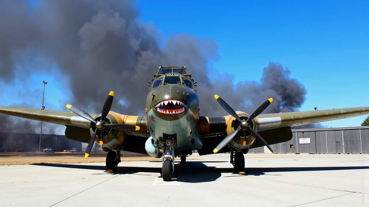 RARE OLD AIRPLANE Engines Cold Starting Up That Will Make Your Day 4