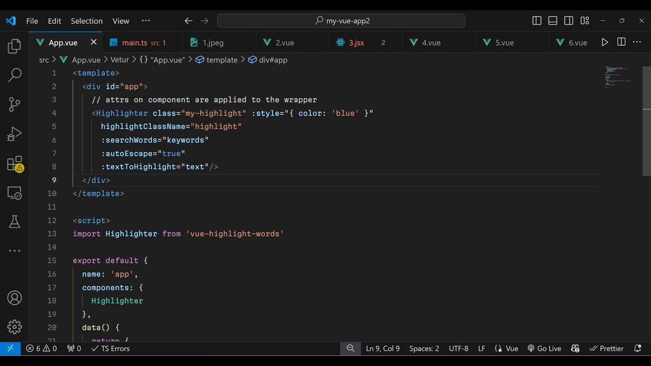 Build a Vue.js 3 Word & Text Annotation Highlighter Component Using vue-highlight-words in TS