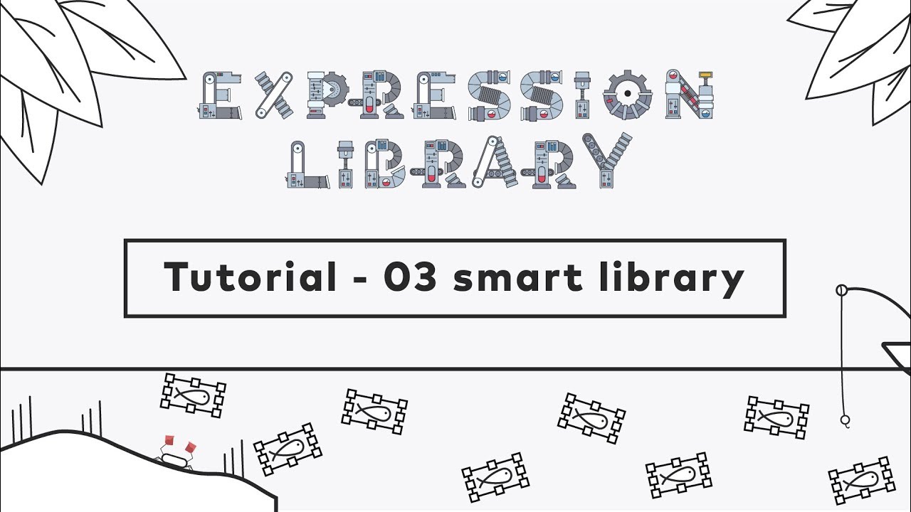 After Effects Script - Expression Library - tutorial 03 Smart library