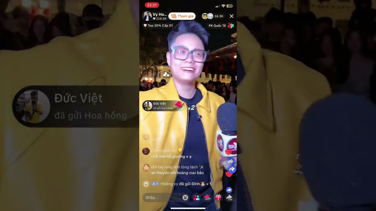 vy hoàng cupid ghép đôi ngày 8/3/2026 lúc 21:00 tại Hà Nội
