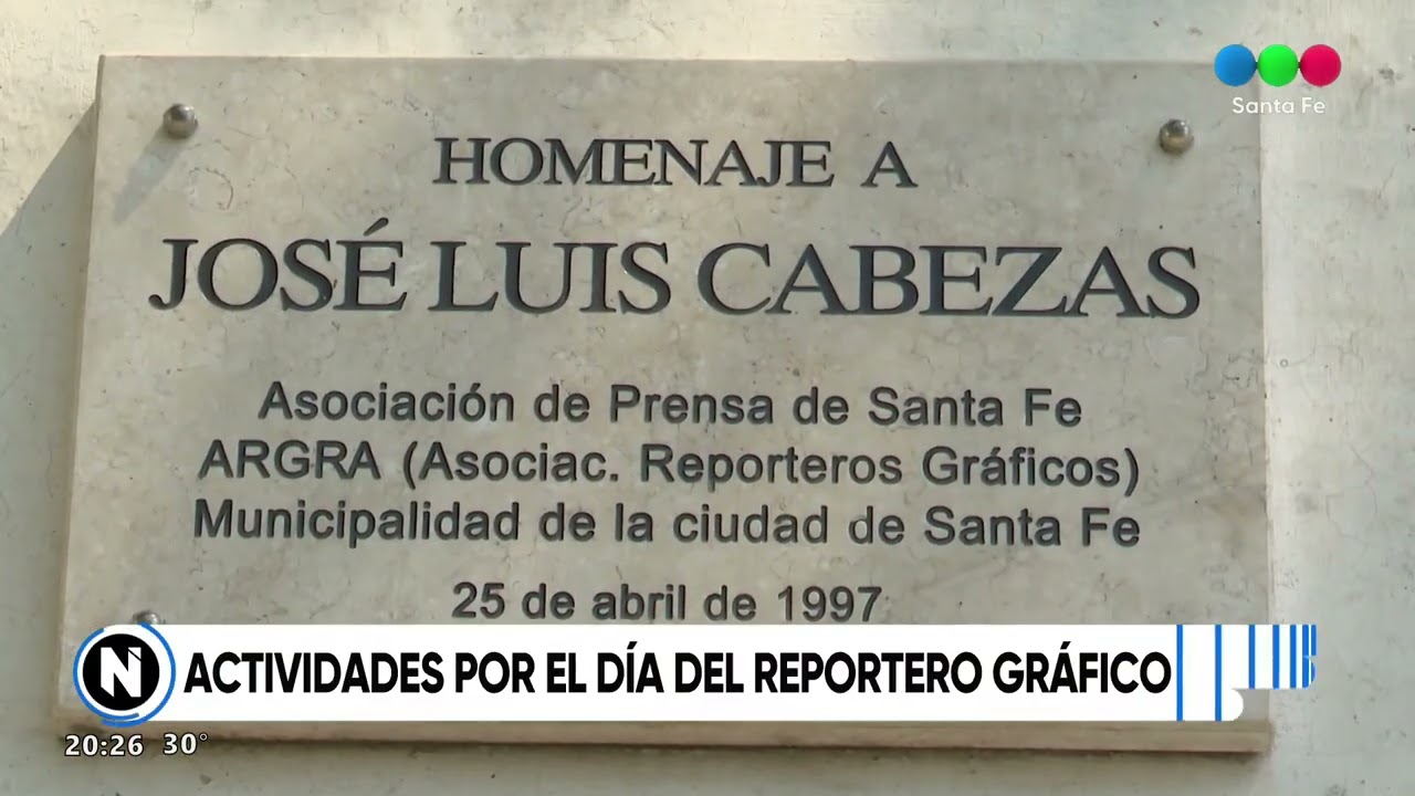 Homenaje a José Luis Cabezas a 29 años de su asesinato