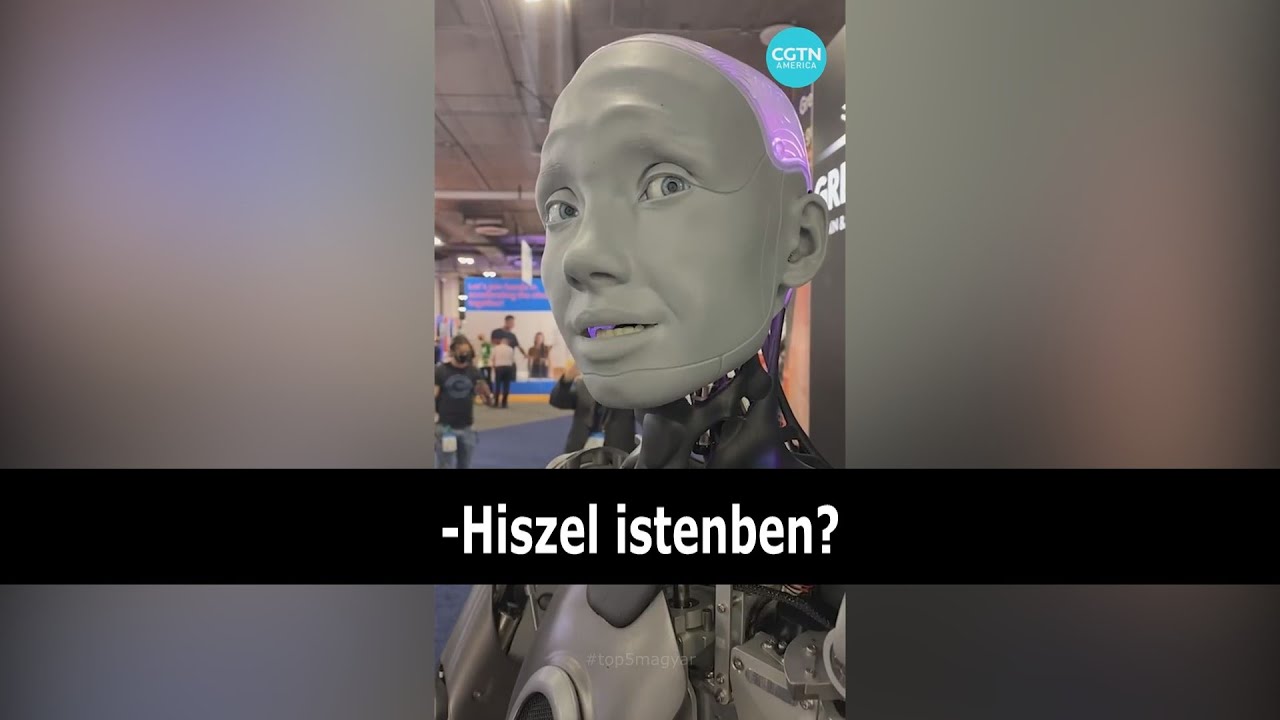 Megk&eacute;rdezt&eacute;k ezt a ROBOTOT, hogy hisz-e ISTENBEN