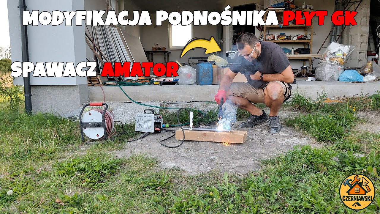 TUNING PODNOŚNIKA PŁYT GK - PIERWSZE W ŻYCIU SPAWANIE