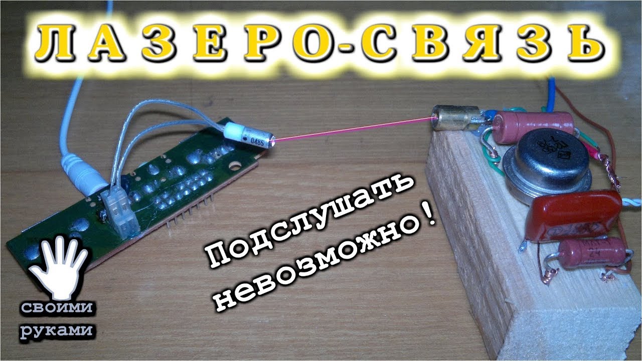 СВЯЗЬ ПО ЛАЗЕРУ  - ТАЙНА ОБЕСПЕЧЕНА