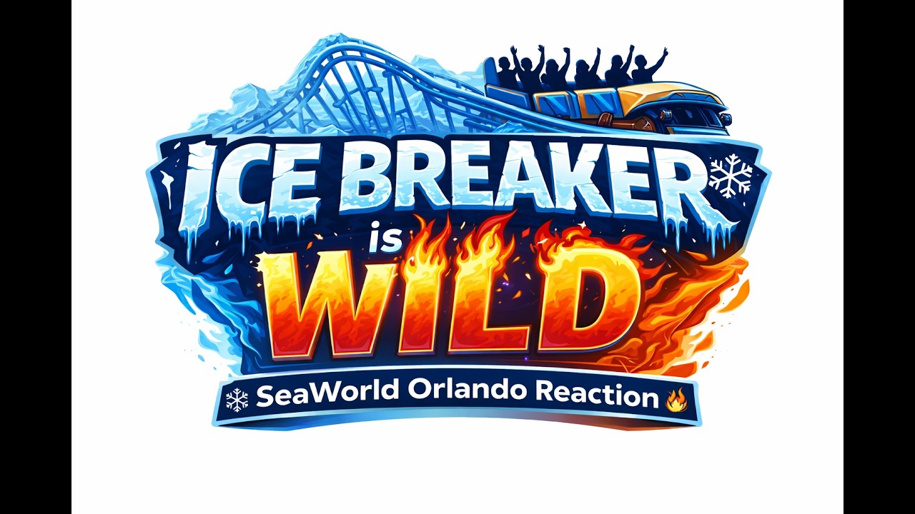 ICE BREAKER Is WILD ❄️🔥 | SeaWorld Orlando Reaction