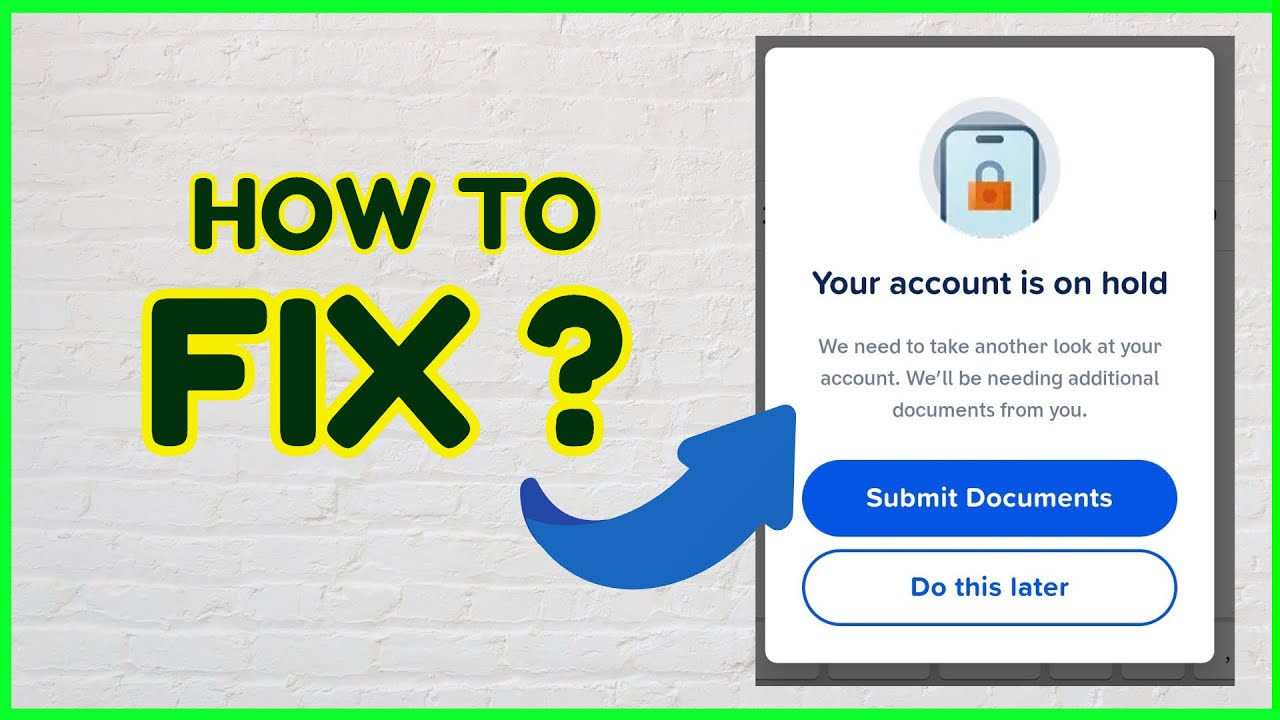 How to Fix GCash On HOLD Suspended Account? Paano Ma Access ang On Hold GCash App?