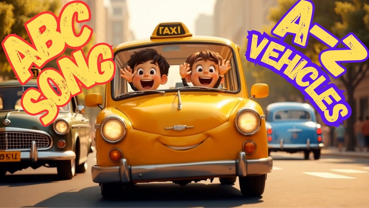ABC Song 🚗🚌🚀 | Learn the Alphabet with Cars, Trucks & More! | A–Z Kids Song