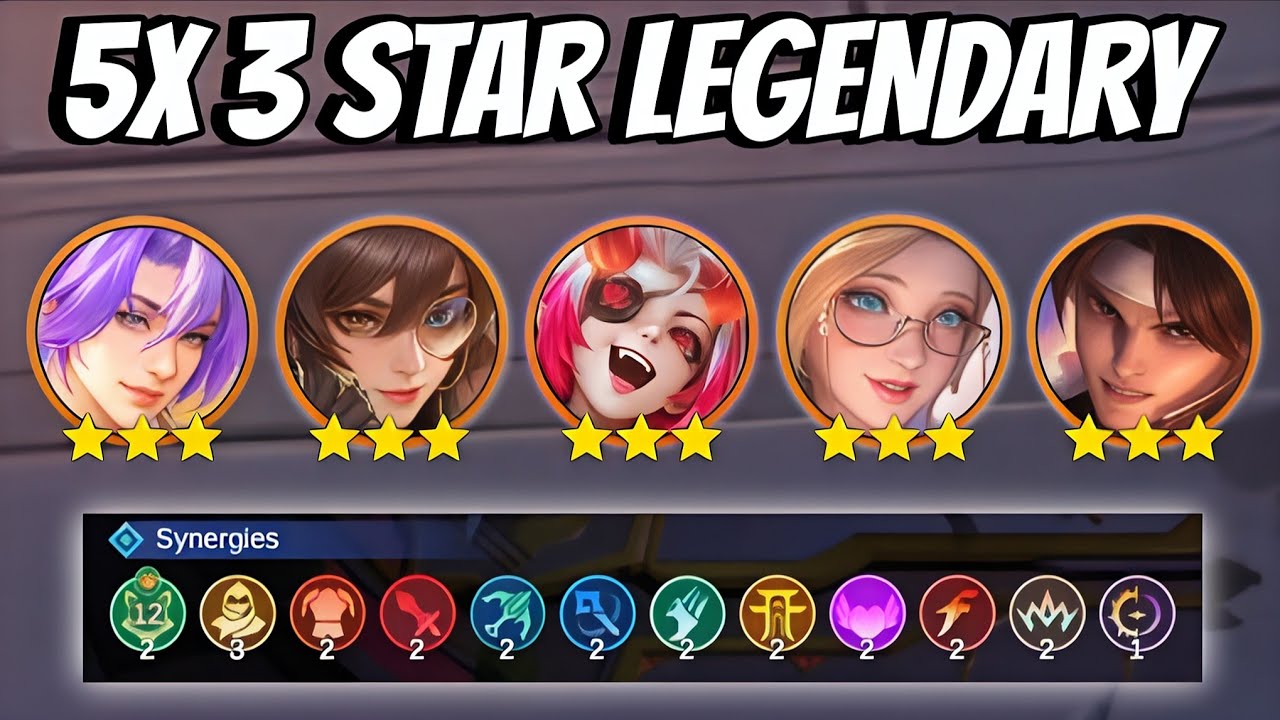 BEST STRATEGY FOR FARMING 5 GOLD 3 STAR!! MYSTIC MEOW 12 SYNERGY!! MAGIC CHESS GO GO S5