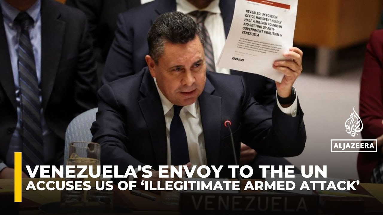 Venezuela accuses US of &lsquo;illegitimate armed attack&rsquo; at UN Security Council