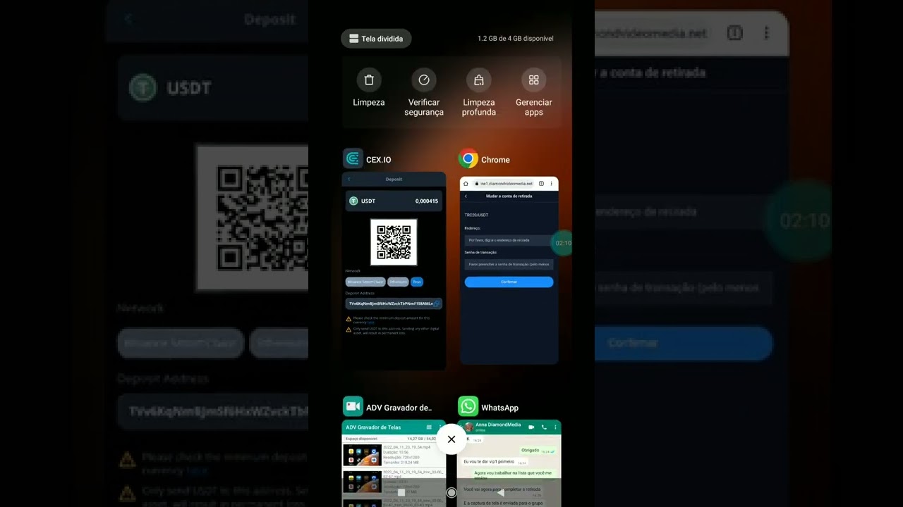 DIAMONDVIDEO-Como retirada seu ativos na DIAMONDVIDEO.