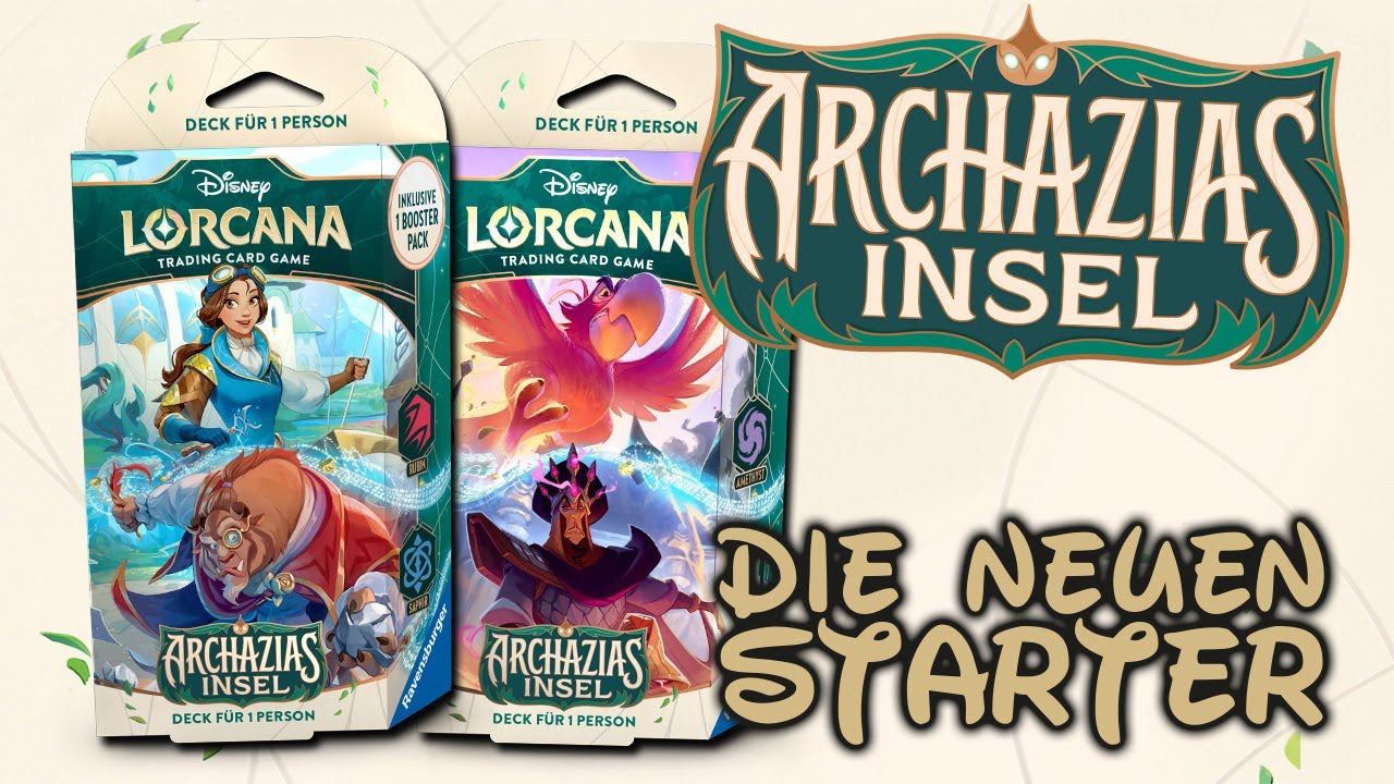 Die NEUEN Starter DECKS | Archazias Insel | Disney Lorcana