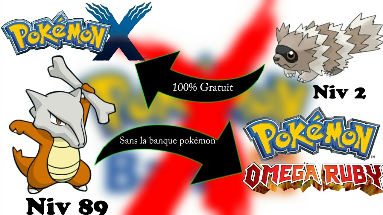 [Tuto]Transferer ses pokémon depuis sa version X/Y ou RO/SA vers sa version
 RO/SA ou X/Y - NosiGame