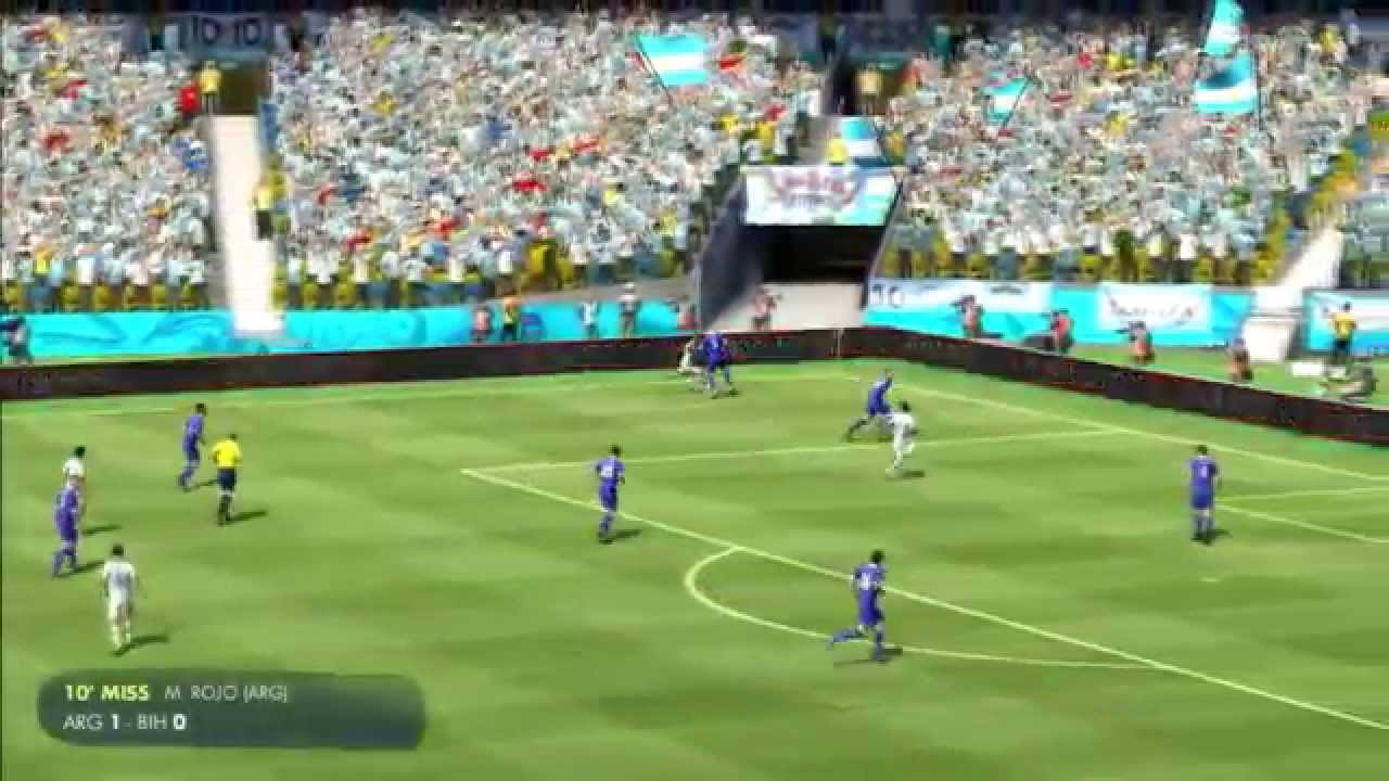 2014 FIFA World Cup Brazil Simulation - Match 11 - Argentina vs Bosnia-Herzegovina Group Stage