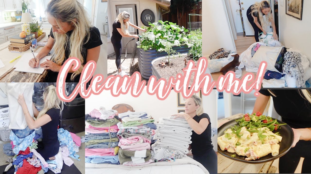 CLEAN WITH ME // Cleaning motivation 🥰 // My happy place and life lately