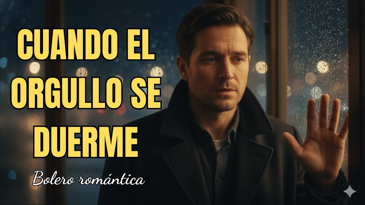 CUANDO EL ORGULLO SE DUERME (Bolero Romántico) | Canción Nueva | Voz Masculina #bolero #musica #amor