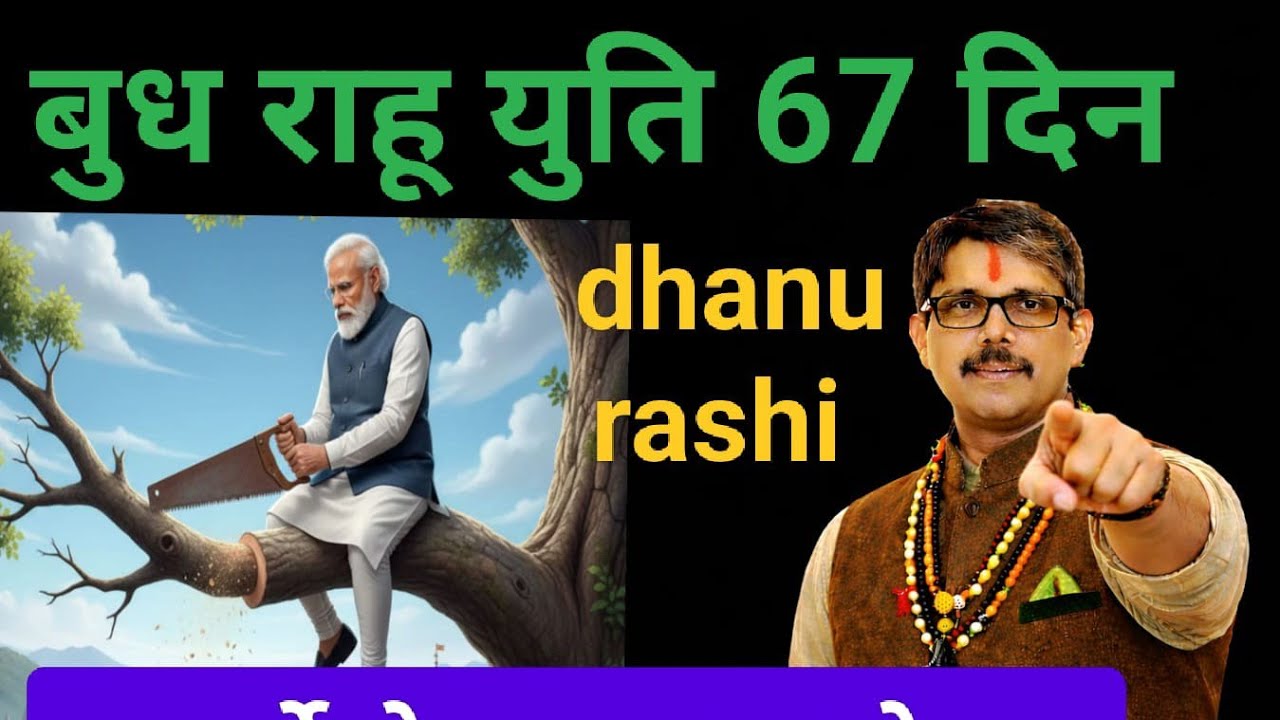 धनु लग्न  बुध राहु युति । मूर्खो से सलाह ना ले । मित्रों को दूर से नमस्कार करे । फंसा देगे  